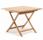 A Grade Teak 70cm Or 90cm Folding Table 2980