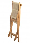 Superior Teak Folding Stringer Chair 60011