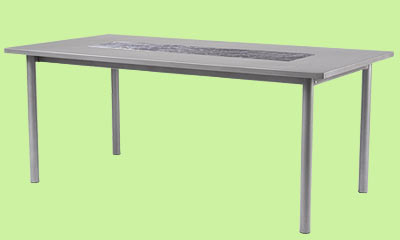 Steel Aluminium Table 5931 5932 by Royal Garden - Outdoor Furniture Australia