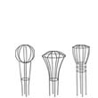 Accessories Plant Stands 6323, 6324 & 6325 by Royal Garden