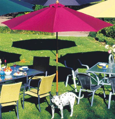 Umbrellas Como by Shelta - Outdoor Furniture Australia