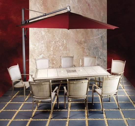 Umbrellas San Remo by Shelta - Outdoor Furniture Australia