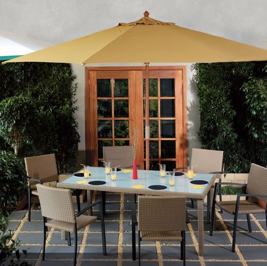 Umbrellas Seville by Shelta - Outdoor Furniture Australia