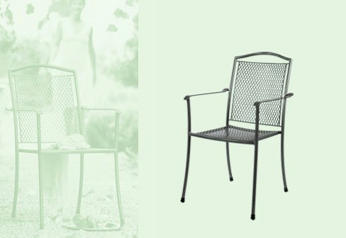 Domino Armchair 5460-20 by Royal Garden - Outdoor Furniture Australia