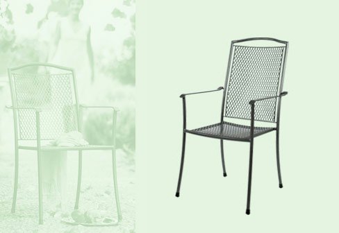 Domino Armchair 5461-20 by Royal Garden - Outdoor Furniture Australia