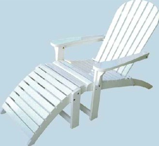 Havana Adirondack White by Leblon - Outdoor Furniture Australia