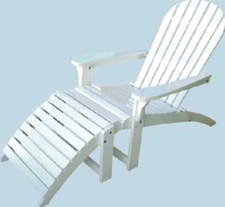 Havana Adirondack White by Leblon -  Outdoor Furniture Australia
