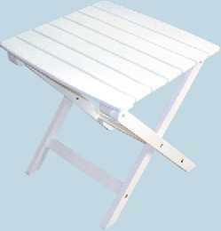 Havana Side Table White by Leblon -  Outdoor Furniture Australia