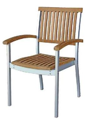 Mandalay Stackable Armchair by Leblon - Outdoor Furniture Australia