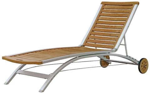 Mandalay Sunlounger by Leblon - Outdoor Furniture Australia