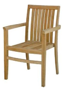 Raffles Dining Armchair by Leblon - Outdoor Furniture Australia