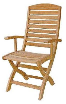 Raffles Folding Armchair by Leblon - Outdoor Furniture Australia