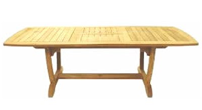 Raffles Single Extension Table by Leblon -  Outdoor Furniture Australia
