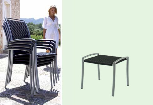 Sena Stool 30 12142 by Royal Garden - Outdoor Furniture Australia