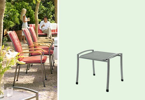 Senio Stool 15042-40 by Royal Garden - Outdoor Furniture Australia