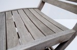 Superior Teak Folding Arm Chair 1840