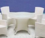Round Outdoor Pedestal Table WR-TBL 150cm
