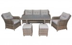 Poly Wicker Outdoor Dining Setting