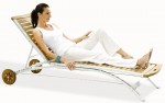 Teak Plantation Sunlounger 1980