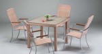 Open Weave 80cm Or 90cm Square Table WR-TBL-004