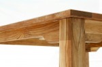 Rustique 150x100cm Outdoor Dining Teak Table 2012