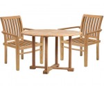 Superior Teak Paisley Armchair