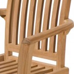 Superior Teak Paisley Armchair