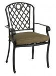 Victorian Outdoor Dining Armchair